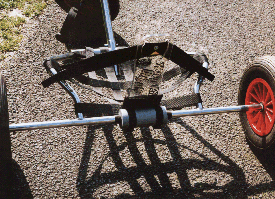 Spiderkart from rear